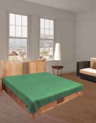 FORMONIK PVC Double Flat 200 TC Solid Bedsheet