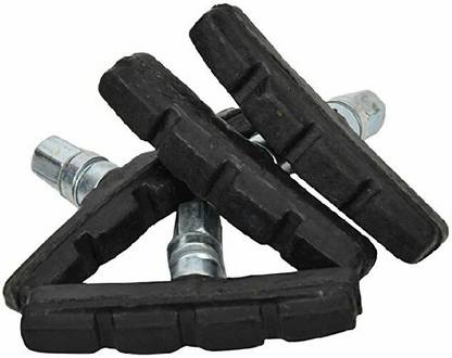 DSTECHBAR Cycle Brake Shoes 4pc Brake Shoes Power Brake Pads Brake Rubber Set Brake Shoe