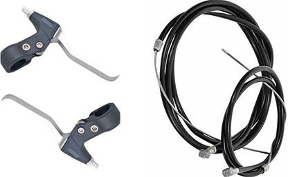 ShreNik Bicycle V Brake Lever Alloy Clutch Silver Wire Set Power Disc Brakes Bikes Brake Shoe