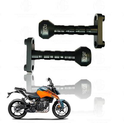Moto Genius Frame Slider Crash Protection Guard for KTM Duke Fits in Duke All Models (Black) Bike Crash Guard