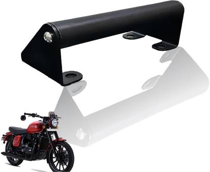 Moto Genius Motorcycle Smartphone GPS Mount for JAWA 42 Motorbike | Mobile Phone Holder GPS Handlebar Hand Guard