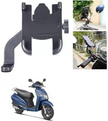CROXIV Motor Bike Rearview Mirror Holder Mount Universal Bike Mobile Holder