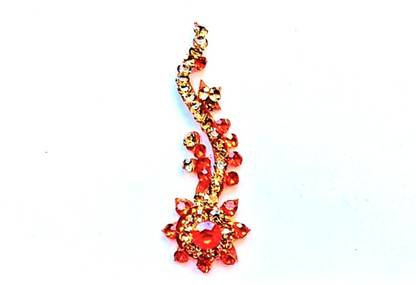 QUBIX NEW MULTICOLOR BINDI PACK OF 12 FB188 FOR HEAD Multicolor Bindis