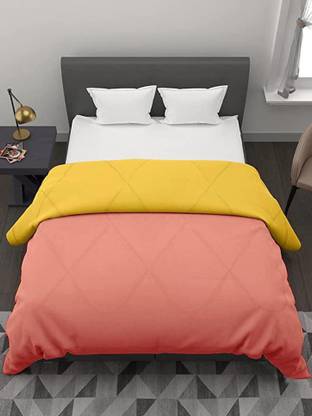 Comfowell Solid Single Comforter for  Heavy Winter