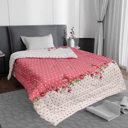 Supreme Home Collective Printed Single Comforter for  AC Room