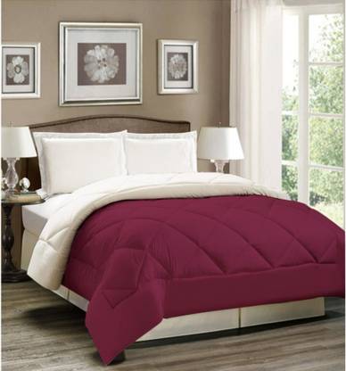 KEA Solid Single Comforter for  Heavy Winter