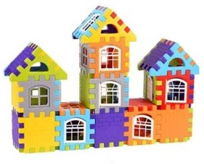 MANTICORE HS-01 Happy House Home Building Block, Learning, Educational Toy Non-Toxic Block