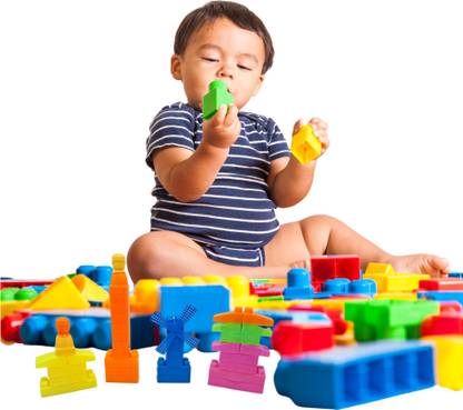 NV COLLECTION High Quality 42 Pcs Building Blocks | Educational Toys (Multicolor)