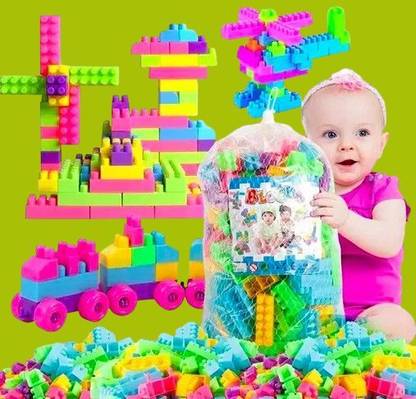 Mayne Interactive Playtime: 50+ DIY Blocks + 8 Tyres (42 Pieces Multi)_686