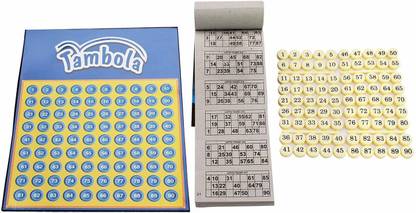 3 Jokers Tambola Housie Game - 600 Tickets Party & Fun Board Game