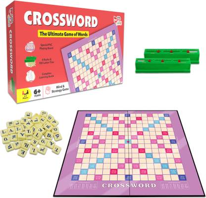 Little Berry Crossword Board Game for Kids Scrabble Word Game for