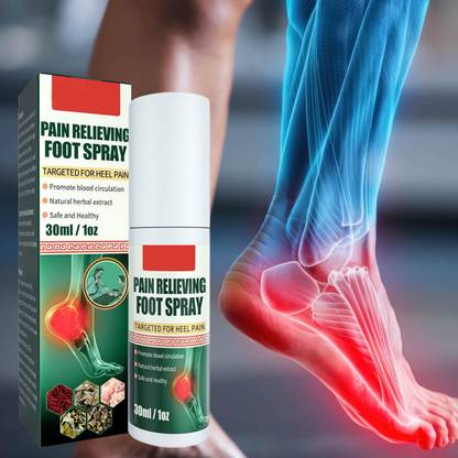 VITRACOS Herbal Foot Spray for Pain & Swelling | Heel, Knee & Joint Support Spray