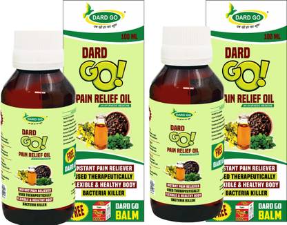 DARDGO Pain Relief Oil for Body, Leg, Back & Joint | Ayurvedic Formula | Ortho Massage Liquid