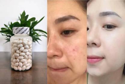 Jiwoo Korean Facial Cream Capsules for Face Glowing, Skin Whitening