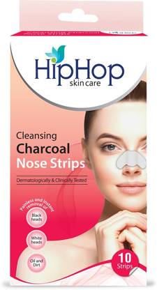 HipHop Skincare Skin Care Charcoal Blackhead Remover Nose Strips