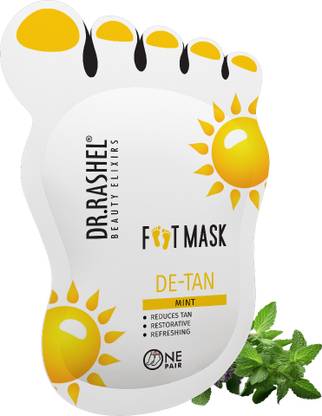 DR.RASHEL DE-TAN FOOT MASK |EXFOLIATES & HYDRATES FEET |