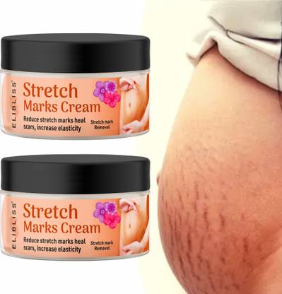 ఎలిబ్లిస్ Stretch Cream for Stretch Marks Removal Post Pregnancy Pack of 2
