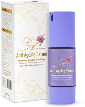 SAFFR'N Anti Ageing Serum with Saffron extract