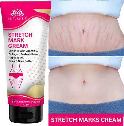 INTIMIFY Stretch Marks Cream For Pregnancy Scar removal and Moisturizing Cream