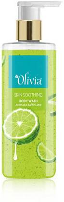 Olivia Skin Soothing Body Wash with Aromatic Kaffir Lime