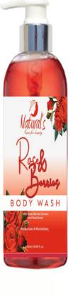 Natural's Care for Beauty Rose & Berries Body Wash Hand Wash Bottle