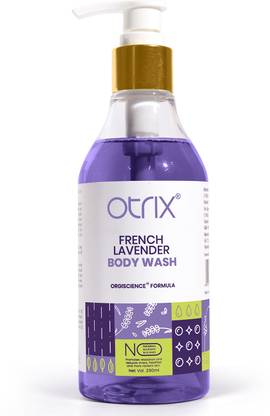 Otrix French Lavender Body Wash - Hydrating & Soothing Shower Gel for All Skin Types