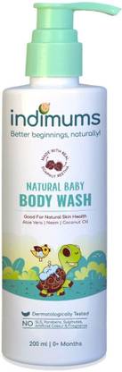 the indi-mums The Indi Mums Natural Baby Body Wash 200ML