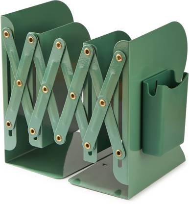 STANCRAY Metal Expandale File Book Pen Stand Pastel print file, book, and pen stand Metal Semi-Open Book Shelf