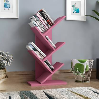 Flipkart Perfect Homes Engineered Wood Open Book Shelf