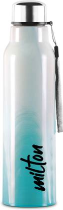 MILTON Steel Marble 900 Insulated Inner Stainless Steel Bottle, Aqua Green 630 ml Bottle