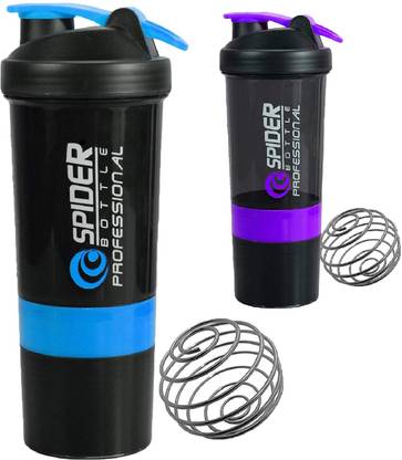 COOL INDIANS Combo Gym Shaker/Water Bottle for Gym/Protein Shaker Bottle With Blender Ball 500 ml Shaker