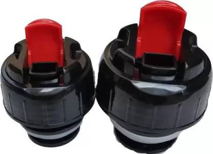Pack of 2 THERMOSTEEL CAP 500 ml Bottle Plastic
