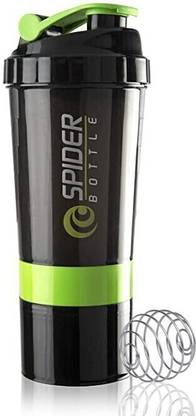 Pack of 1 Designer Shaker Blender Bottle for Whey Protein Mix, Cycling, Gym Water Bottle 500 ml Shaker Plastic