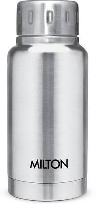 MILTON Elfin 160 Thermosteel Water Bottle, ISI Certified, 24 Hr Hot and Cold 160 ml Flask