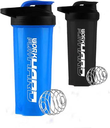 COOL INDIANS Amazing Combo Of Gym Shaker Bottle With Blender Ball|Protein Gym Shaker Bottle. 700 ml Plastic Shaker