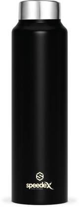 SPEEDEX 1000Ml Single Walled Silver Stainless Steel Fridge Water Bottle Leak Proof Bottle 1000 ml Bottle