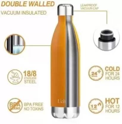 Fulkrum Thermosteel (1000 ML) (24 Hours Hot and Cold Water Bottle). 1000ML Bottle 1000 ml Bottle