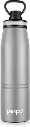 pexpo Altros Stainless Steel Hot and Cold Vacuum Insulated Water Bottle 940 ml Steel Flask