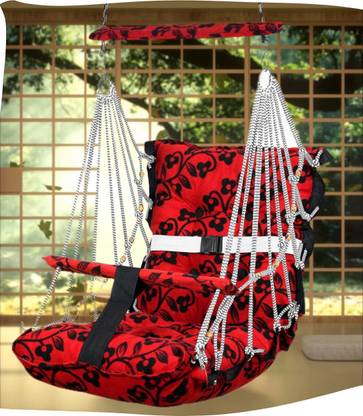Yaksok ZONES Cotton 1-5 Year Baby Swing Chair For Kids Baby's Children Folding & Washable Swings