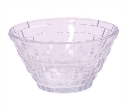 AFAST Glass Serving Bowl Multi-Purpose Tableware Snack/ Veritable Serving Bowl, Glass, Transparent