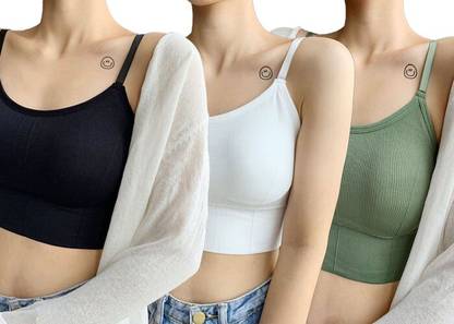 Women Cami Bra Lightly Padded Bra
