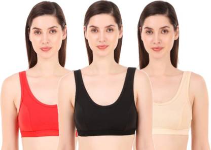 M Mapon Fashion Girls Sports Non Padded Bra