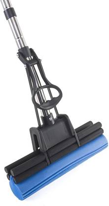 HouseOfCommon Floor Cleaning Squeeze Mop with Adjustable Telescopic Handle Squeegee Absorber Sponge Mop
