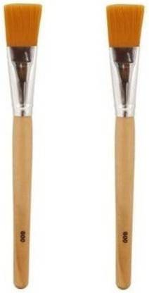 Kamz Beauty Profesional Face Pack and Facial Bleach Brush( pack of 2)