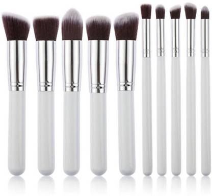 Yoana Professional Series Kabuki Makeup Brush Set (Pack of 10)