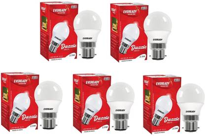 EVEREADY 2.5 W Basic Standard B22 LED Bulb
