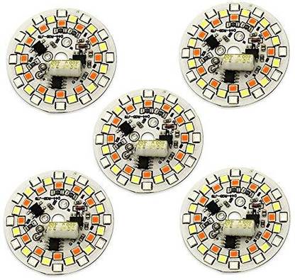 Esptronics 9 W Basic Round B22 LED Bulb