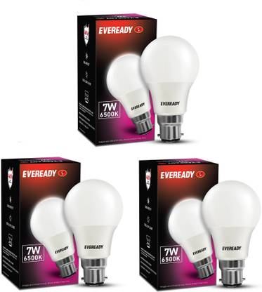 EVEREADY 7 W Basic Standard B22 LED Bulb