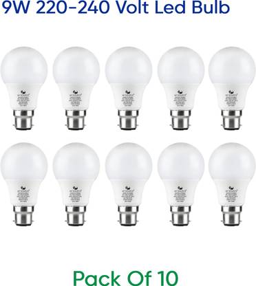 AP Source 9 W Basic Round B22 LED Bulb