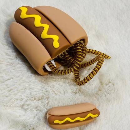 TECHWIND Silicone Press Stud Headphone Case For Compatible With Apple 18/20W Adapter